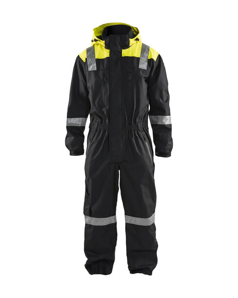 Winteroverall ungefüttert Schwarz/Gelb