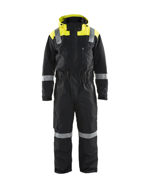 Winteroverall Schwarz/Gelb