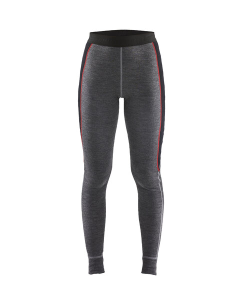 Damen Thermo-Leggings XWarm Mittelgrau/Schwarz