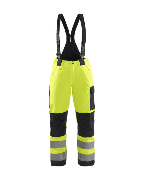 Damen High Vis Winter Arbeitshose High Vis Gelb/Schwarz