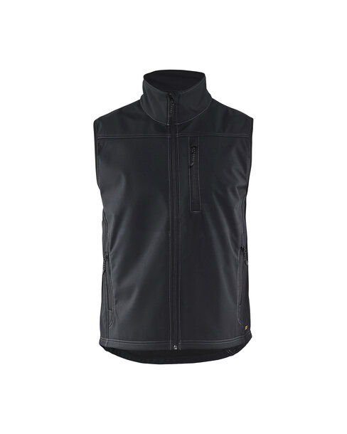 Softshell Weste Schwarz