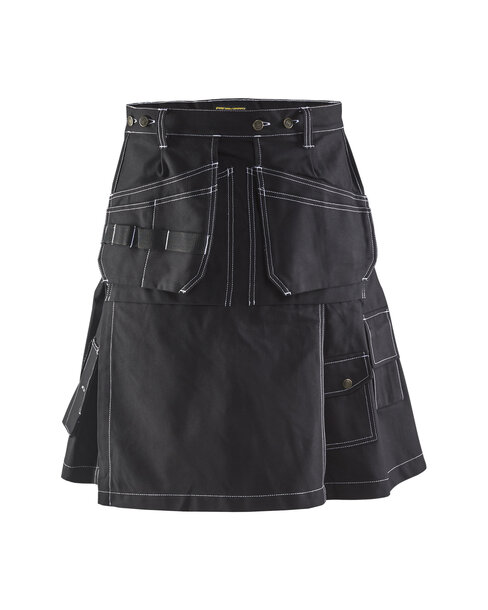 Handwerker Kilt Schwarz