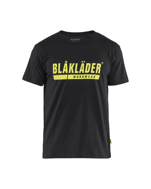 T-Shirt Schwarz/High Vis Gelb