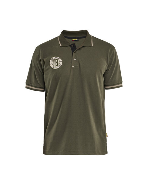Poloshirt Grit and Grind Waldgrün