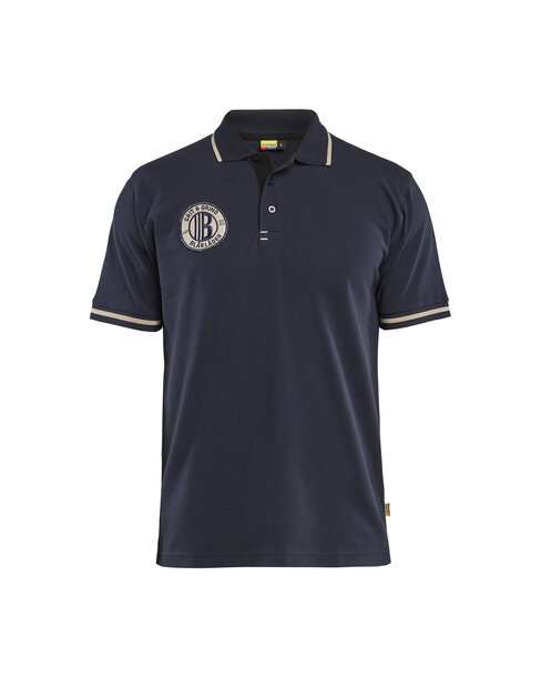 Poloshirt Grit and Grind Dunkel Marineblau