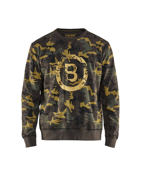 Sweatshirt limited Dunkel Olivgrün/Schwarz