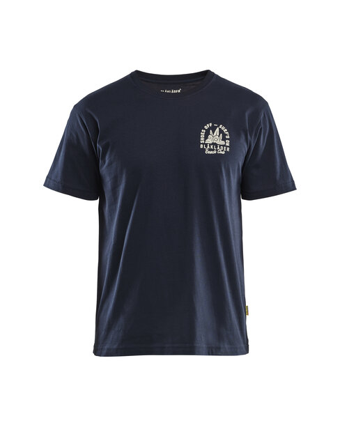 T-Shirt Blåkläder Beach Club Dunkel Marineblau