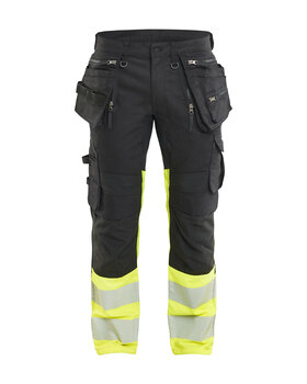 High Vis Hose Stretch Schwarz/Gelb