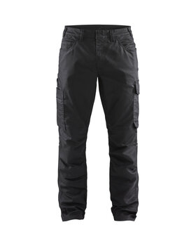 Service Arbeitshose Denim Stretch Schwarz/Schwarz