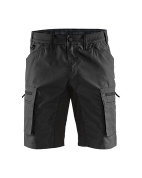 Service Shorts Stretch Schwarz
