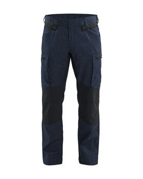 ToolRig™ Arbeitshose Stretch Dunkel Marineblau/Schwarz