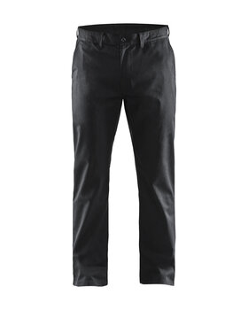 Chinohose Stretch Schwarz