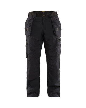 Arbeitshose Softshell X1500 Schwarz