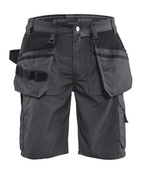 Handwerker Shorts Lightweight Dunkelgrau/Schwarz