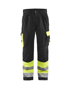 High Vis Arbeitshose High Vis Gelb/Schwarz