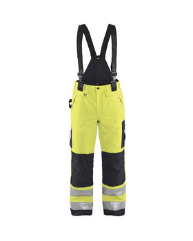 High Vis Winter Latzhose High Vis Gelb/Schwarz