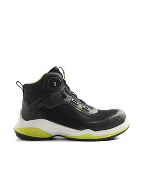 STRIKER Sicherheitsstiefel S3S Schwarz/Limettengrün