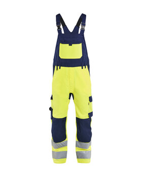 High Vis Latzhose High Vis Gelb/Marineblau