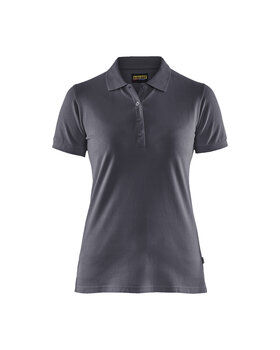 Damen Polo Shirt Mittelgrau