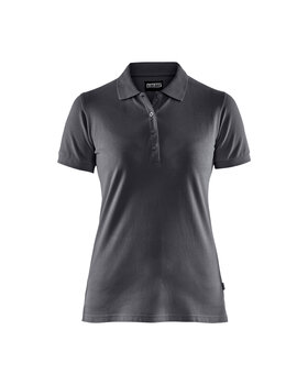 Damen Polo Shirt Dunkelgrau