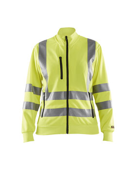 Damen High Vis Sweatshirt High Vis Gelb