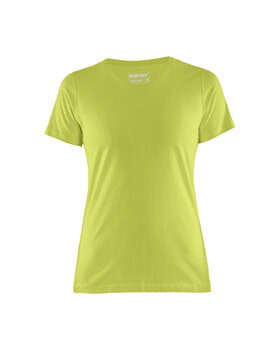 Damen T-Shirt High Vis Gelb