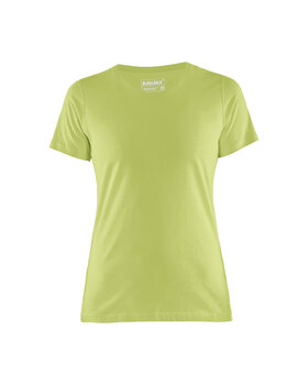 Damen T-Shirt Limettengrün