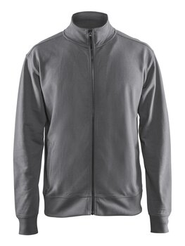 Sweaterjacke Grau