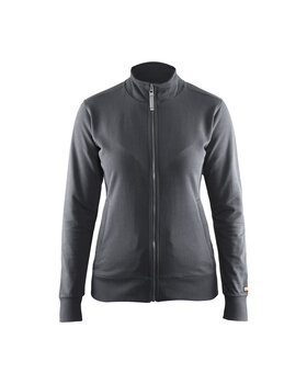 Damen Sweaterjacke Dunkelgrau