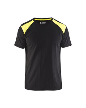 T-Shirt Schwarz/Gelb