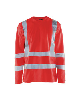 UV Shirt High Vis Langarm High Vis Rot
