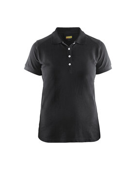 Damen Polo Shirt Schwarz
