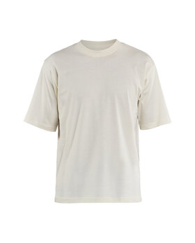 T-Shirt Loose Fit Naturweiß
