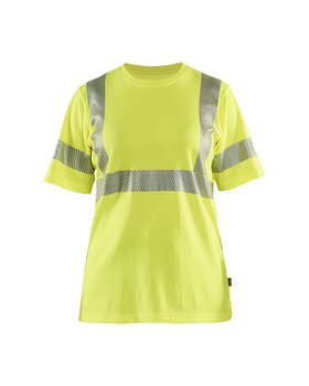 Damen High Vis T-Shirt High Vis Gelb