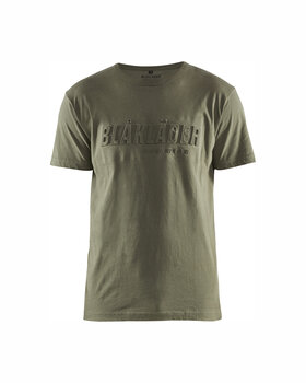 T-Shirt 3D Herbstgrün