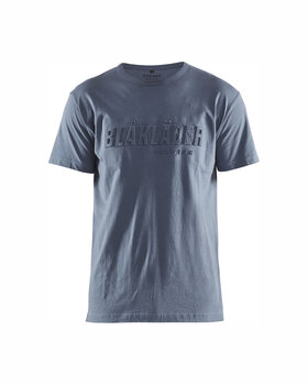T-Shirt 3D Taubenblau