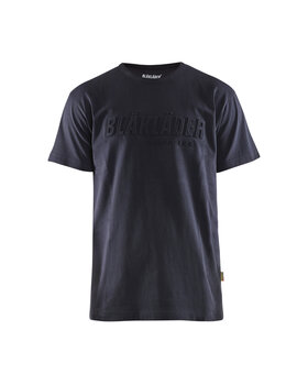 T-Shirt 3D Dunkel Marineblau
