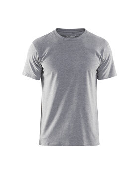 T-Shirt Slim fit Grau Melange