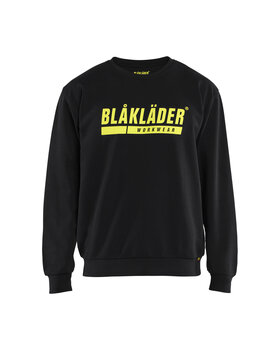 Sweatshirt Schwarz/High Vis Gelb