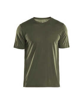 MERINO T-SHIRT Waldgrün