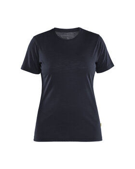 MERINO T-SHIRT FÜR DAMEN Dunkel Marineblau