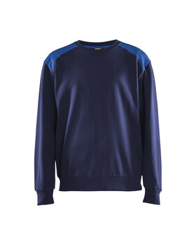 Sweatshirt Marineblau/Kornblau