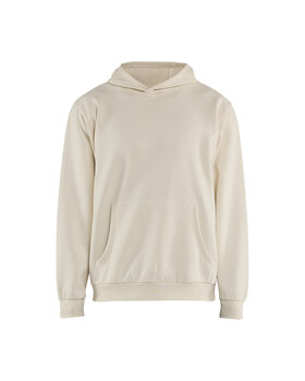Kapuzenpullover Naturweiß