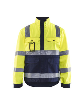 High Vis Jacke High Vis Gelb/Marineblau