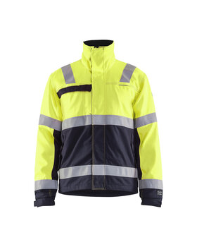 Multinorm Winterjacke High Vis Gelb/Marineblau