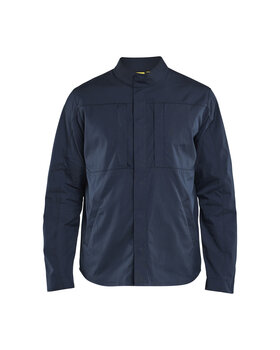 Hemdjacke Stretch Dunkel Marineblau
