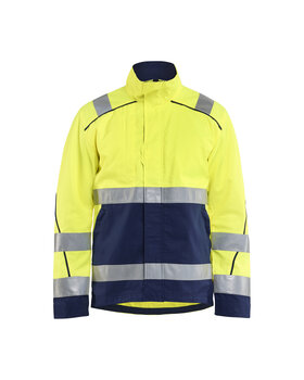High Vis Jacke High Vis Gelb/Marineblau