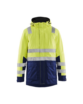 High Vis Parka High Vis Gelb/Marineblau
