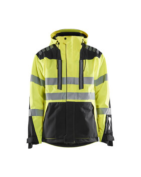 High Vis Shell Jacke High Vis Gelb/Schwarz