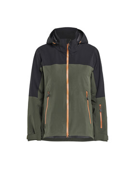 STRIKER Damen Shell Jacke Stretch Waldgrün/Rost